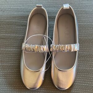 MIA Silver Flats for Women
